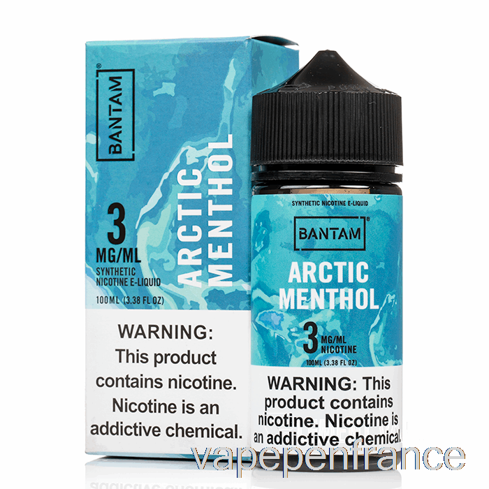 Menthol Arctique - Bantam Vape - 100 Ml 0 Mg Stylo Vape